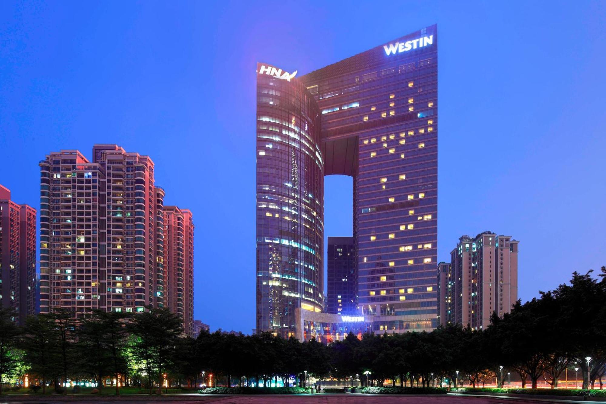 The Westin Guangzhou Hotell Exteriör bild
